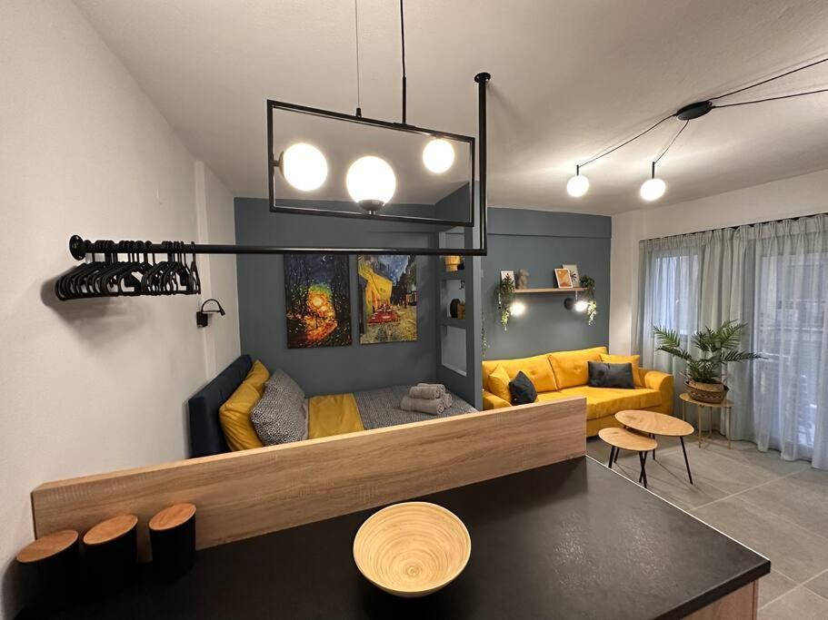 The Yellowblue Apartment, Downtown Selanik Dış mekan fotoğraf