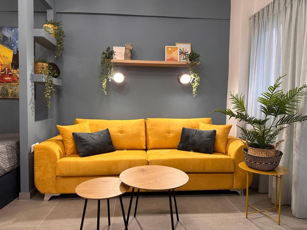 The Yellowblue Apartment, Downtown Selanik Dış mekan fotoğraf